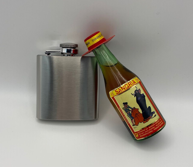 PERSONALISED STAINLESS STEEL HIP FLASKS