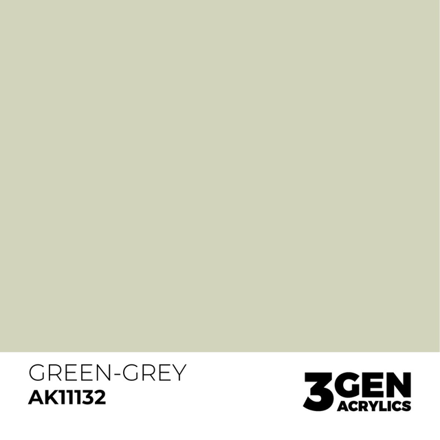 3rd Gen. Acrylics 132 Green Grey