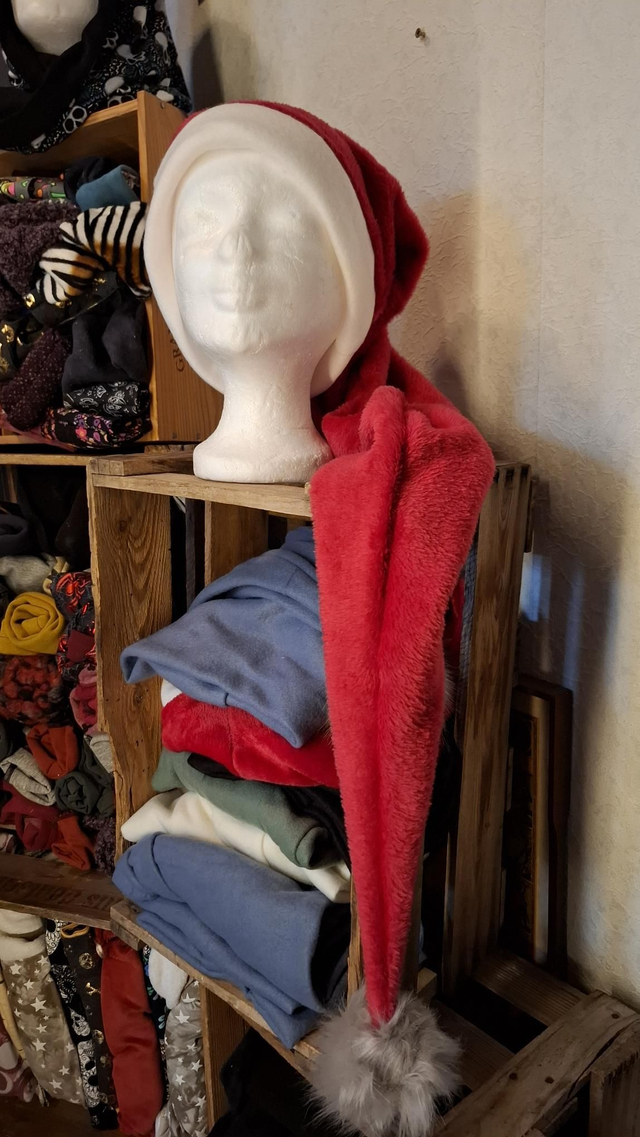 XXXL Zipfelmütze Nikolaus , ca 1m lang