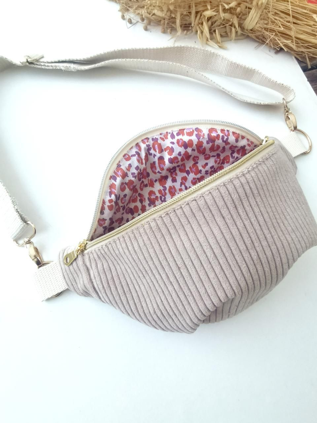 Banane THELMA velour crème 