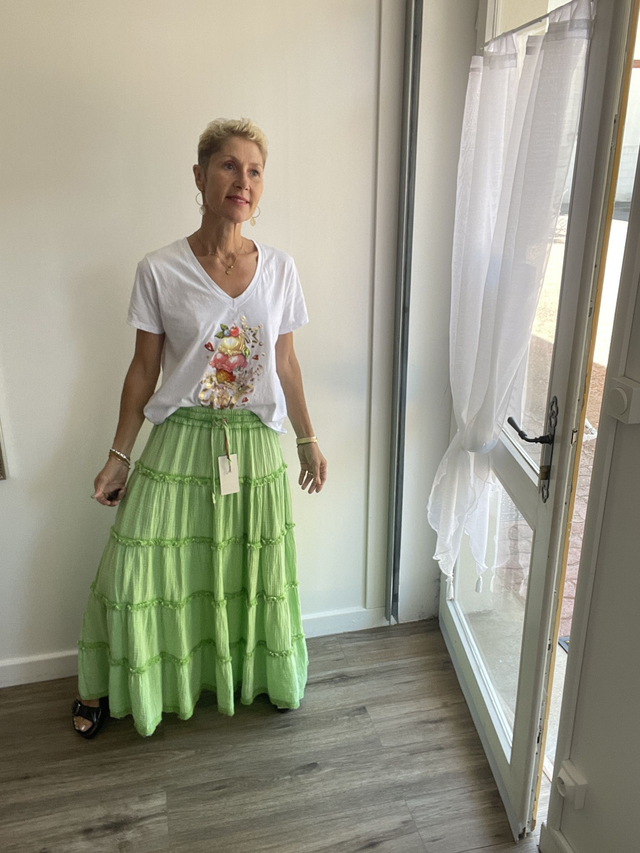 Jupe verte