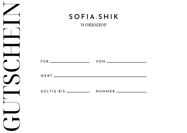 Workshop Gutschein