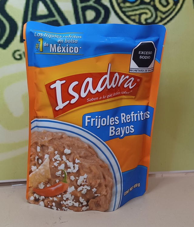 Bohnen Bayos püriert Frijoles Bayos refritos Isadora 430 g