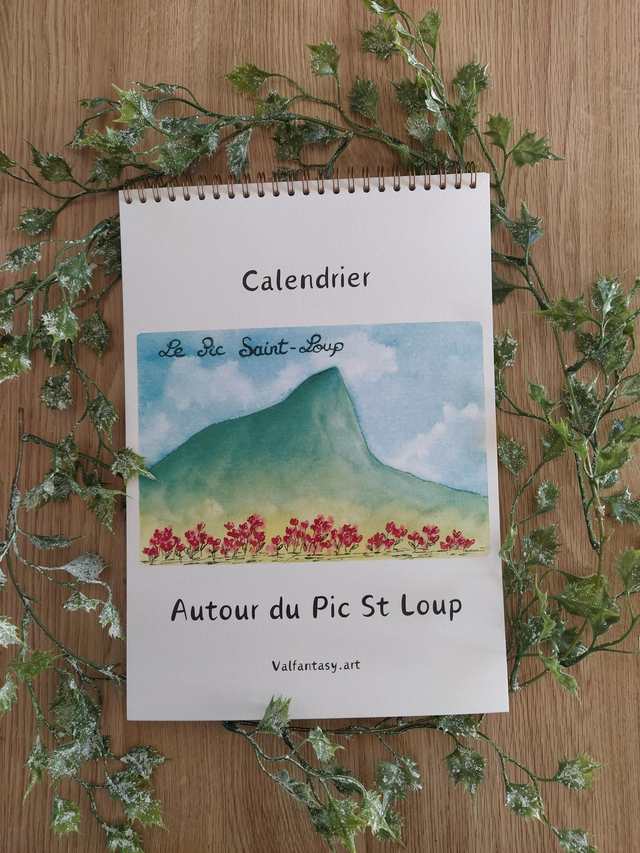 Calendrier perpétuel "Autour du Pic St Loup"