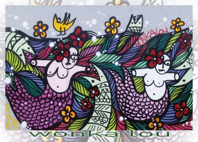 Carte postale WONKA LOU - Pav'Art 2022