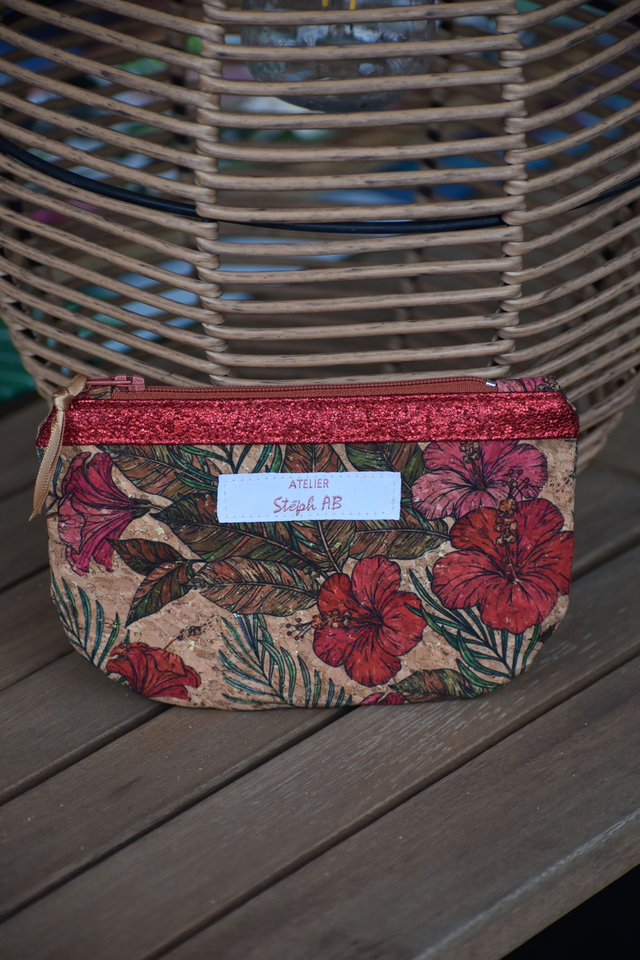 Porte-monnaie Hibiscus 