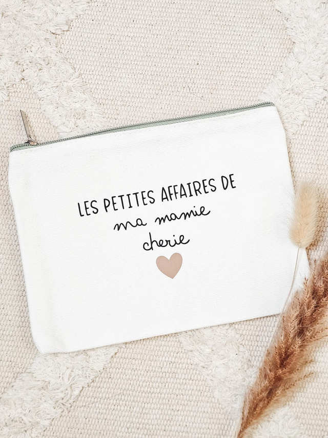 Trousse à maquillage personnalisée - vert