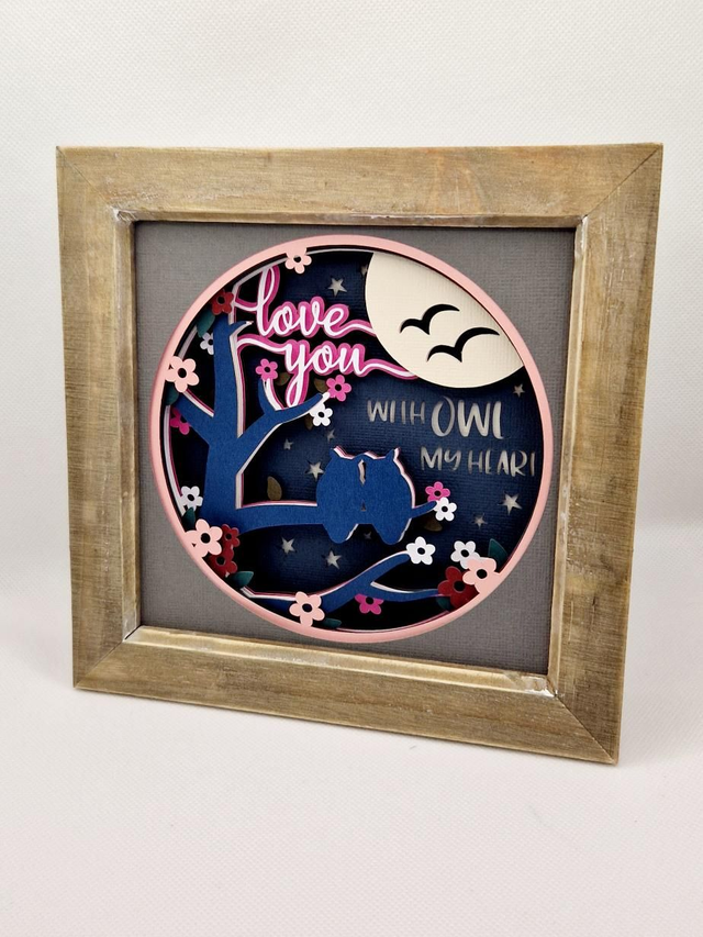 Handcrafted Layered Frames