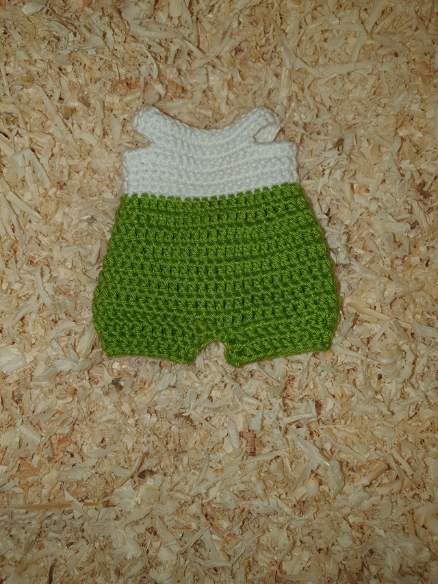 Combi pour Camille Blanche et Verte (seule) 