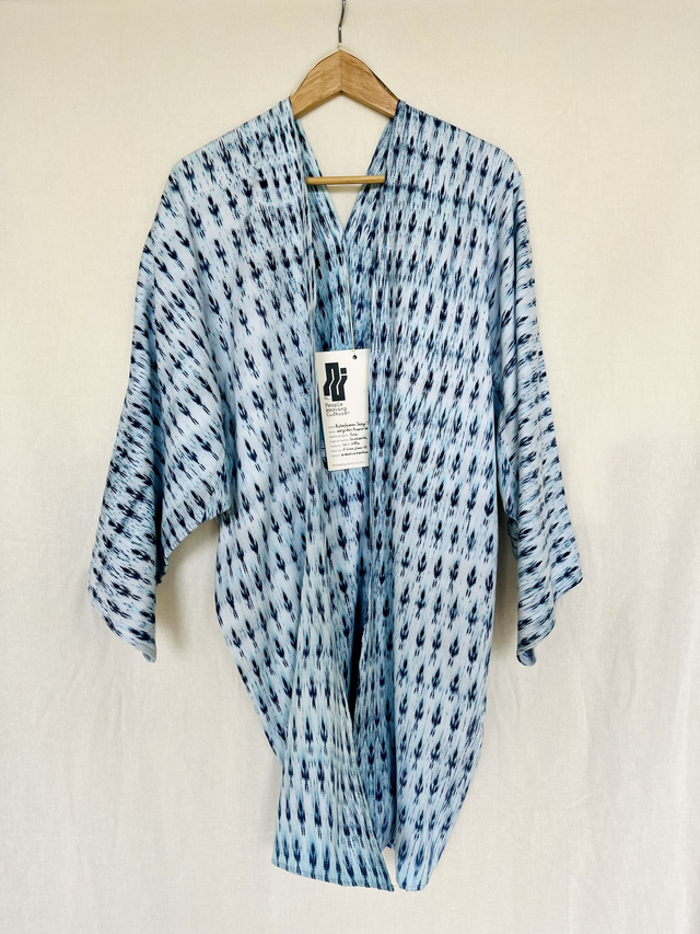 Kimono Tacabamba, Indigo, 1