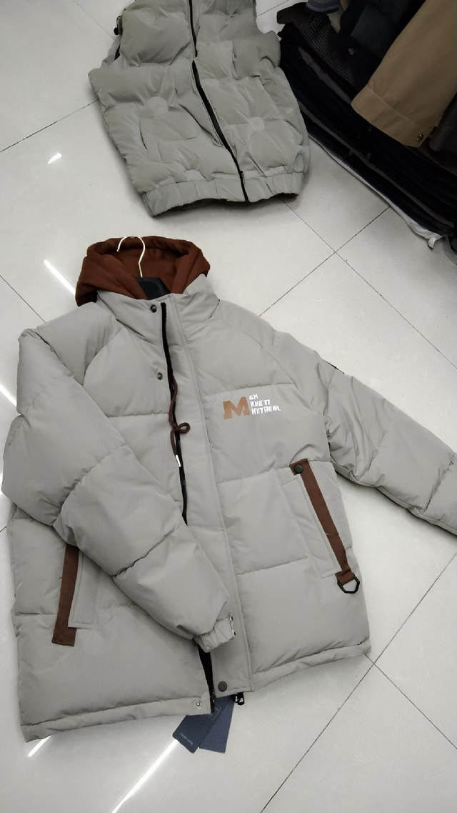 L/SG12-CHAQUETA ABRIGADA DE HOMBRE / 100% POLIESTER