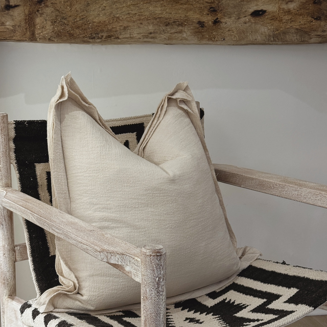 Triple Frill Edge Cushion