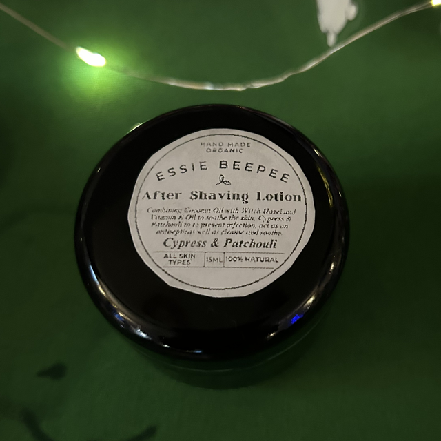 Cypress &amp; Patchouli Homemade After Shaving Lotion - 30ml