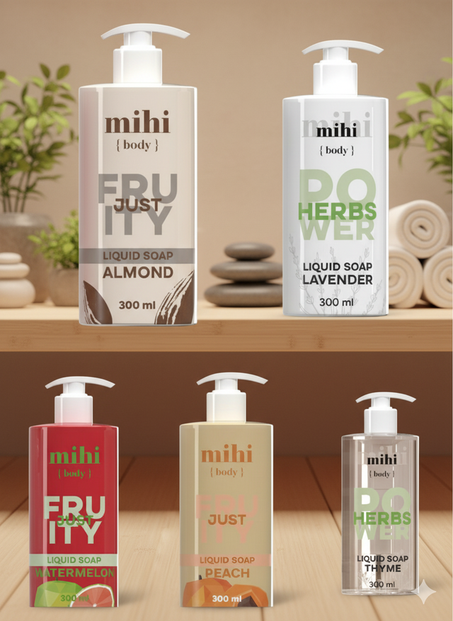 Savon pour les mains just fruity (Mihi)