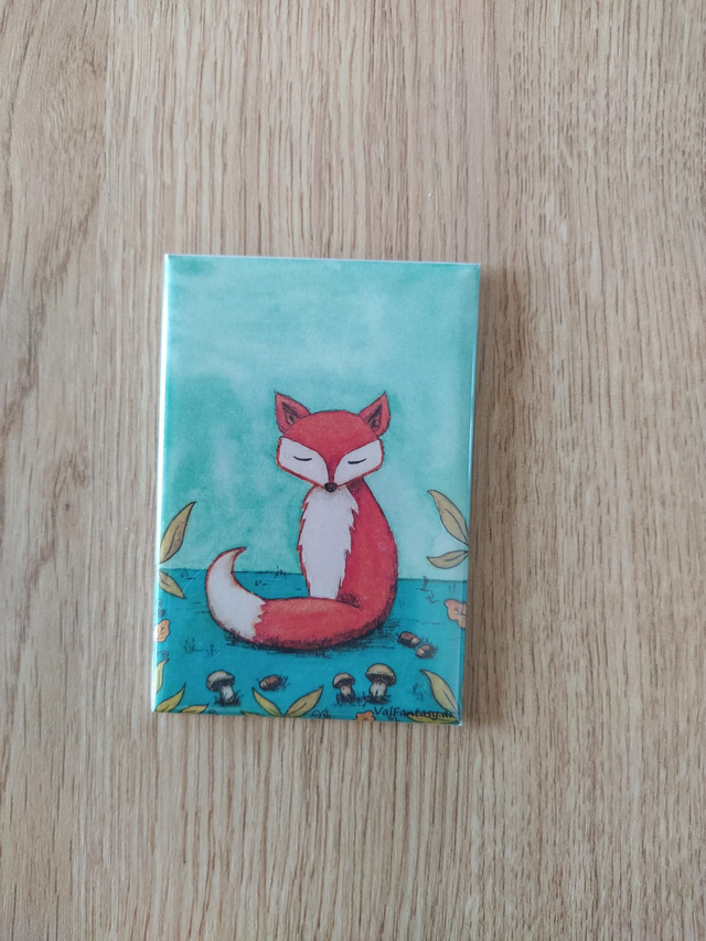 Magnet "Renard" 7,8 x 5,3cm