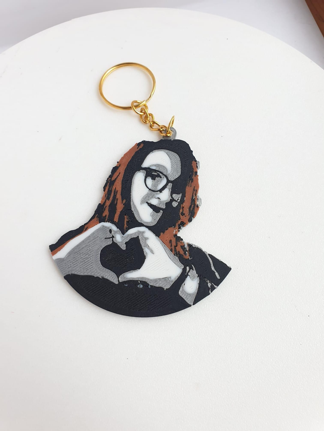 Porte-clé 100 % personnalisé