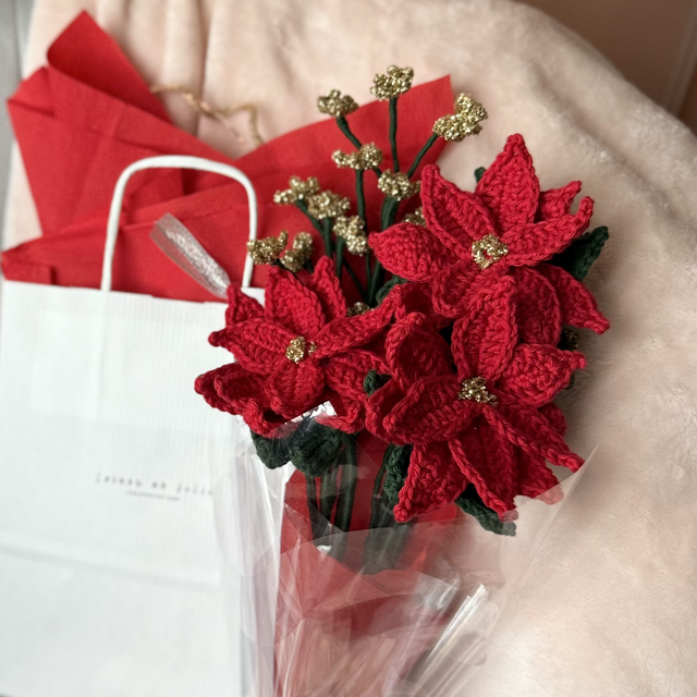 Bouquet de Poinsettia 