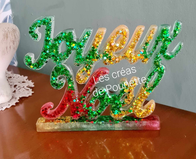 Joyeux Noël sur socle