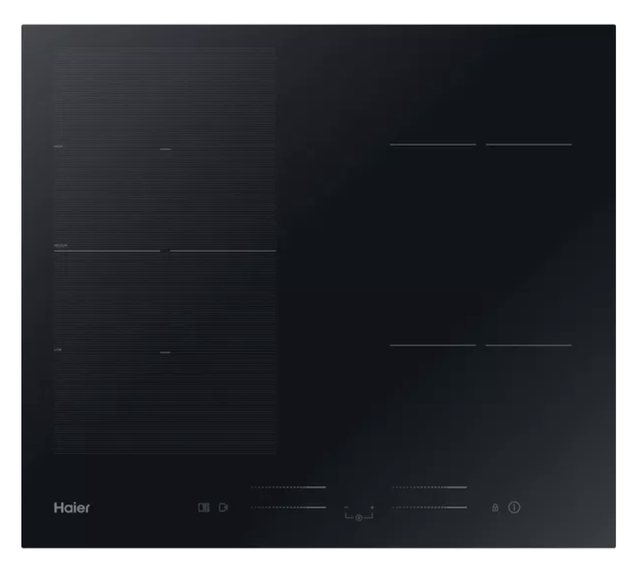 HAIER HAFRSJ64MC 59 cm Electric Induction Hob – Black 