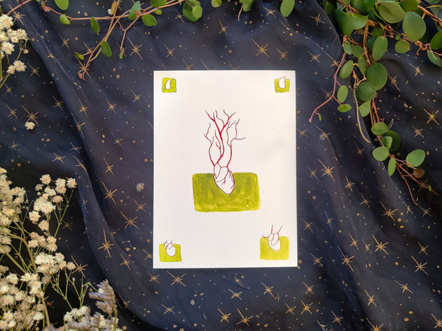 Growing Heart // Postcard