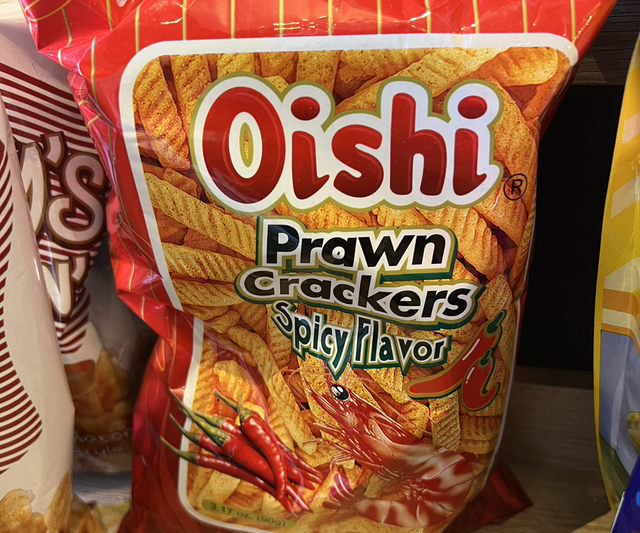 Oishi prawn cracker