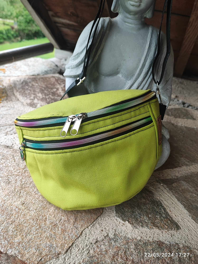 Sac banane fluo