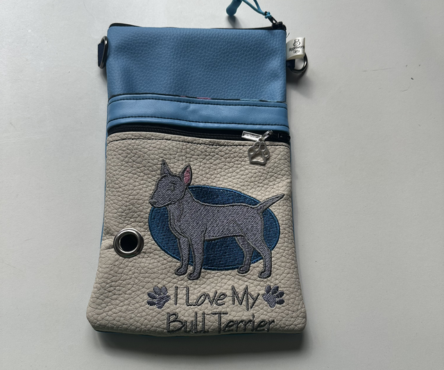 Dog Walking Bag - Bull Terrier