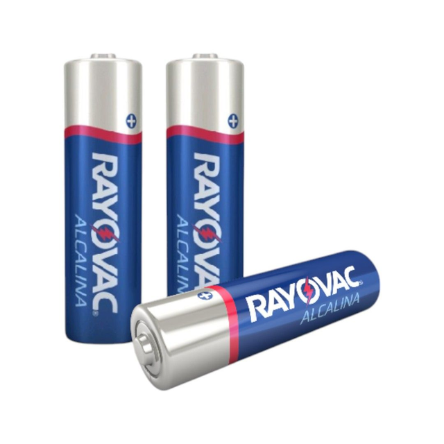 Set de 3 Baterías Alcalinas Rayovac AAA LR03 1.5V