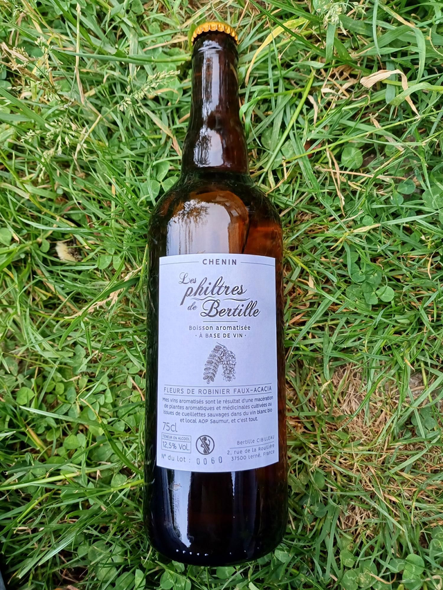 Vin blanc fleurs d'acacia 75cl