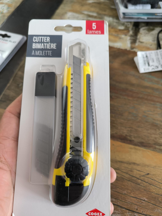 CUTTER A MOLETTE 5 LAMES