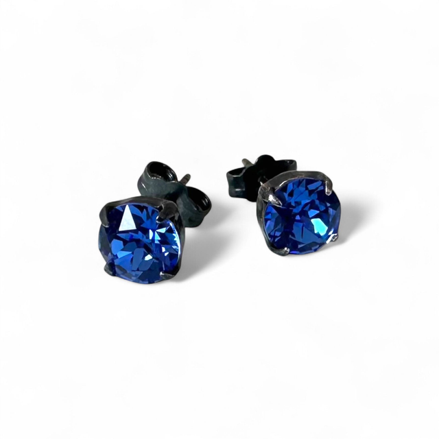 Ohrstecker KLASSIK SMALL Sapphire Blau