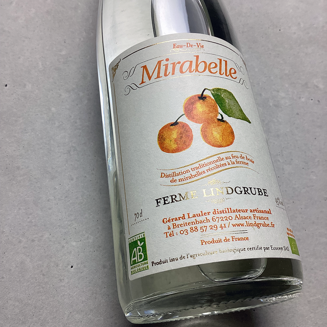 FERME LINDGRUBE Eau-de-vie de mirabelle bio
