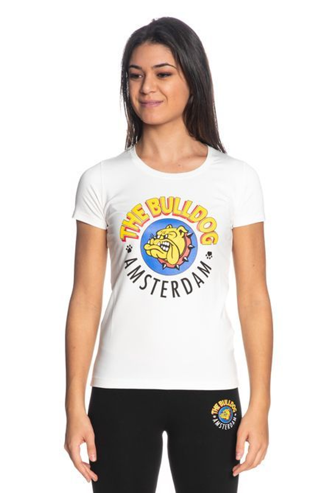 BULDOG T-shirt mezza manica stampa