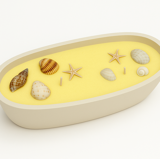 Long Bowl Clean Lemon Scented Candle 