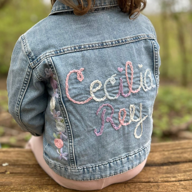 Custom Jean Jacket 0-4 years 