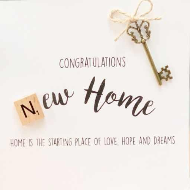 New Home Scrabble &amp; Key