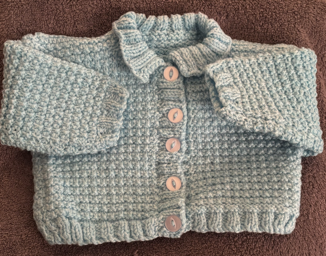 Blue cardigan 6months