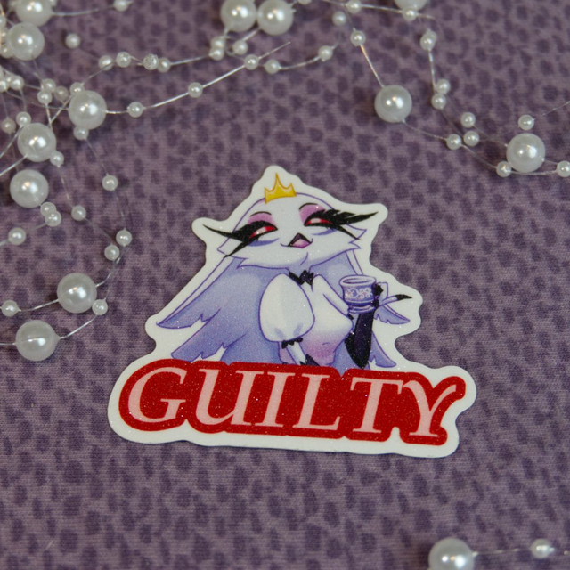 Frosted Sticker Stella