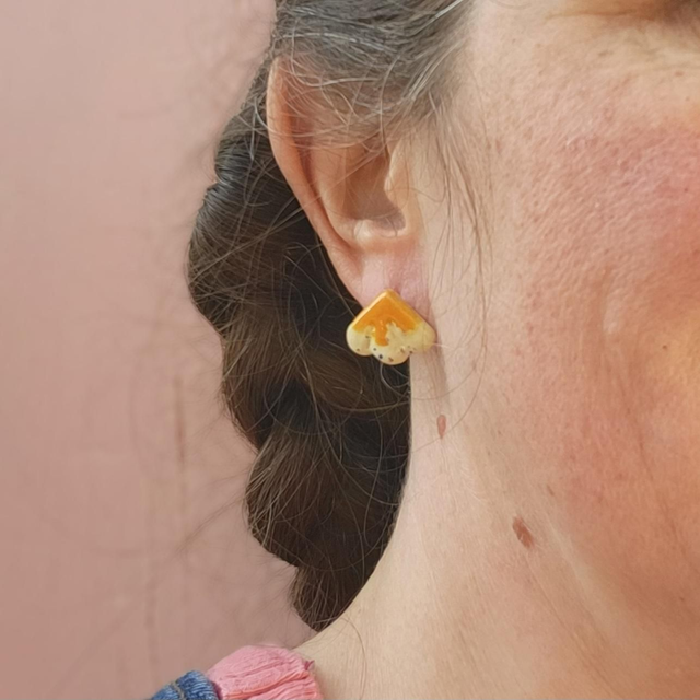 Mini Bloom Stud Earrings - 5 Colourways