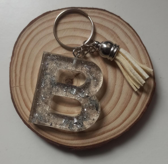 Porte clés lettre - B