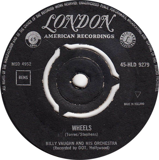 Billy Vaughn And His Orchestra - Wheels