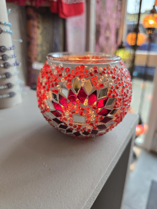 Mosaic Candle Holder