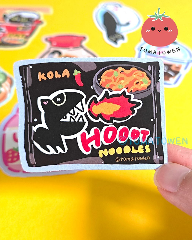 Sticker: Hot spicy noodles