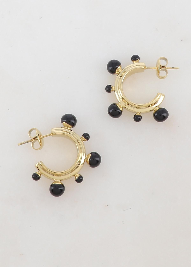 Créoles acier Solaria