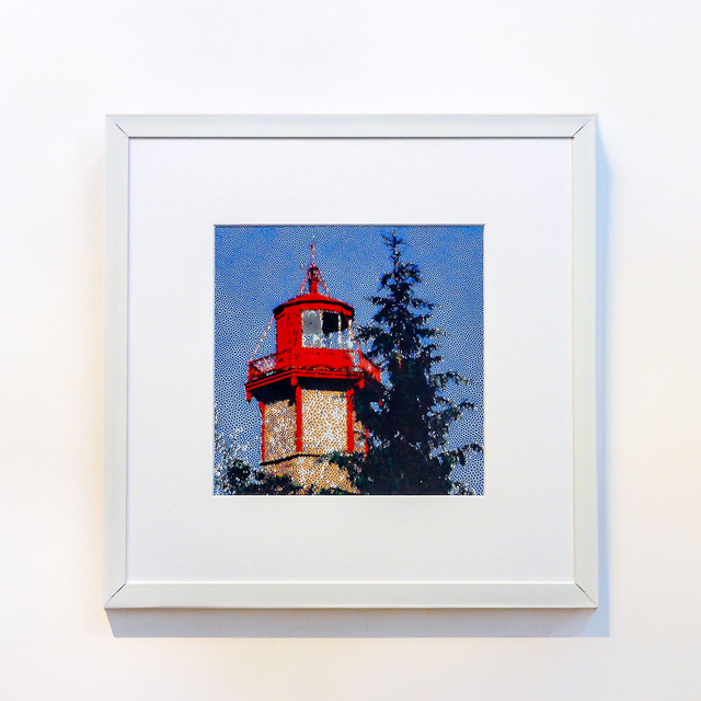 Gibraltar Point Lighthouse 20cm x 20cm Poster Reproduction (unframed)