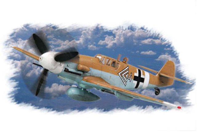 avion BF109G hobbyboss 80224 1/72