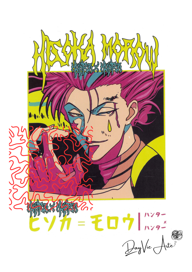Hisoka retro - Hunter X Hunter 