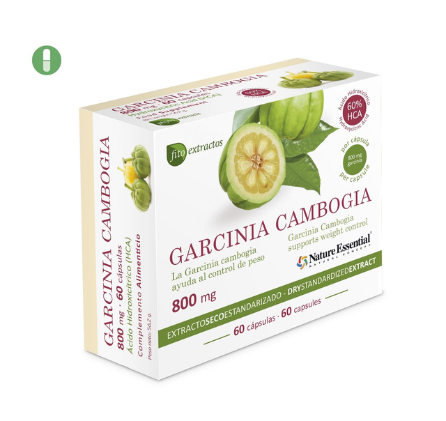 Garcinia cambogia 800 mg. 60 cápsulas. de Nature Essential