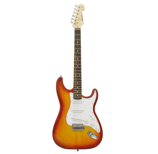 Chord CAL63 Electric Guitar Cherry burst