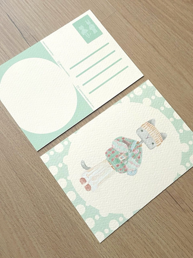 'Victor' postcard